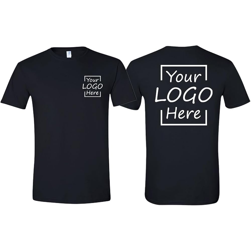 Custom Logo T-Shirt Design Your Own Shirt Personalized Team Tee Printed T Shirts With Photo Text Picture For Women And Men