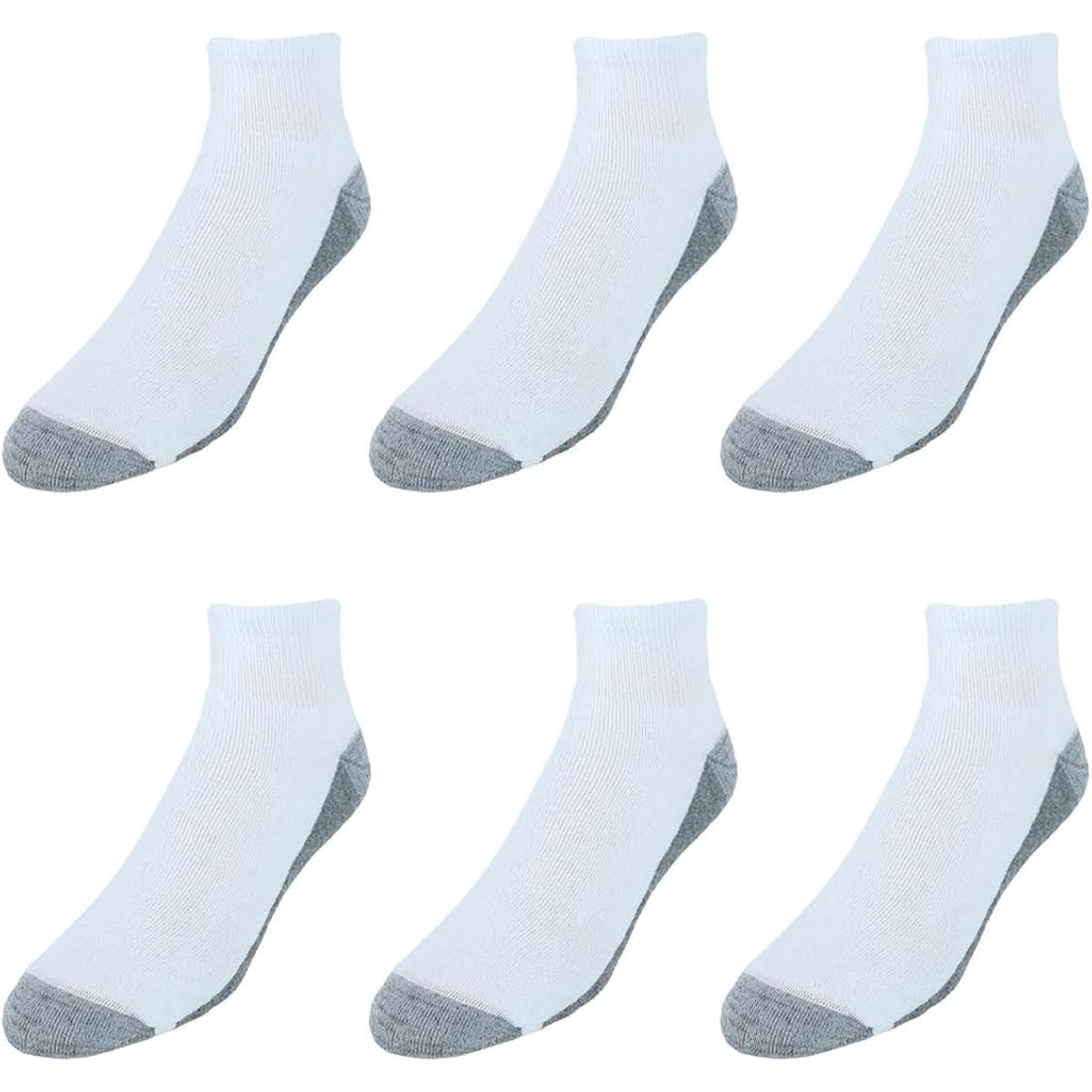 Hanes Men'S Max Cushioned Ankle Socks (Multipacks)