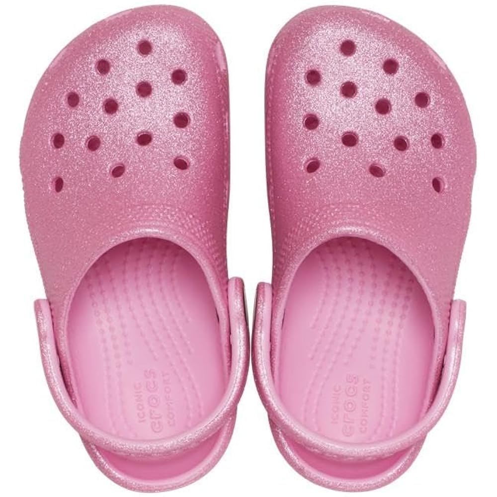 Crocs Kids' Classic Glitter Clog