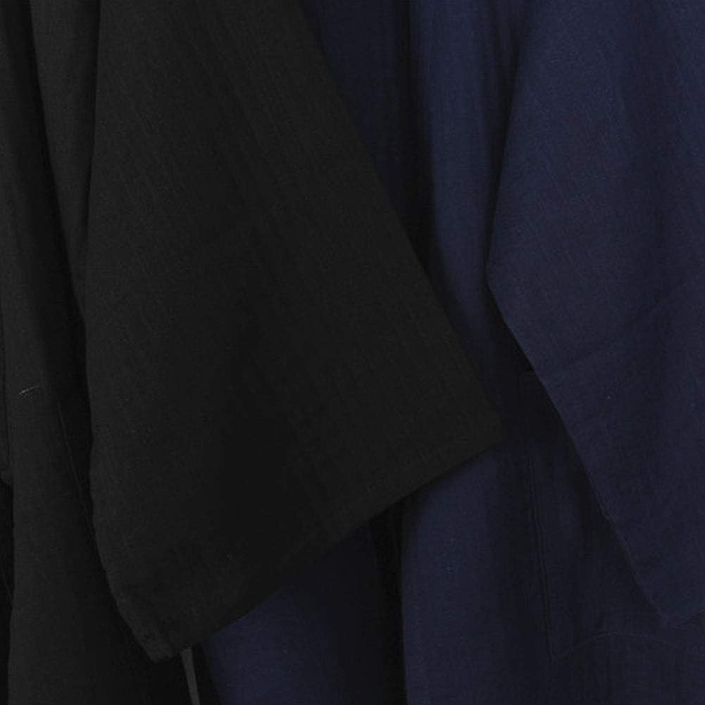 Men'S Japanese Kimono Cotton Pajamas Suit
