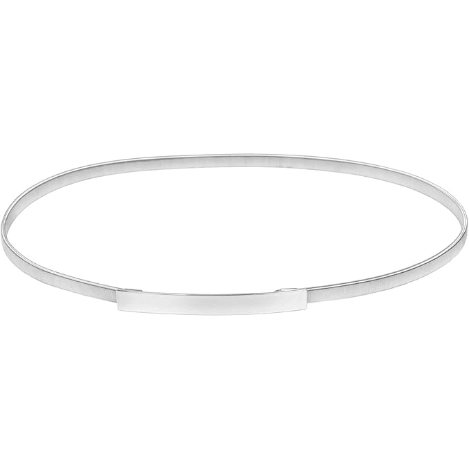 Grace Karin Slim Gold Elastic Waist Belt For Women