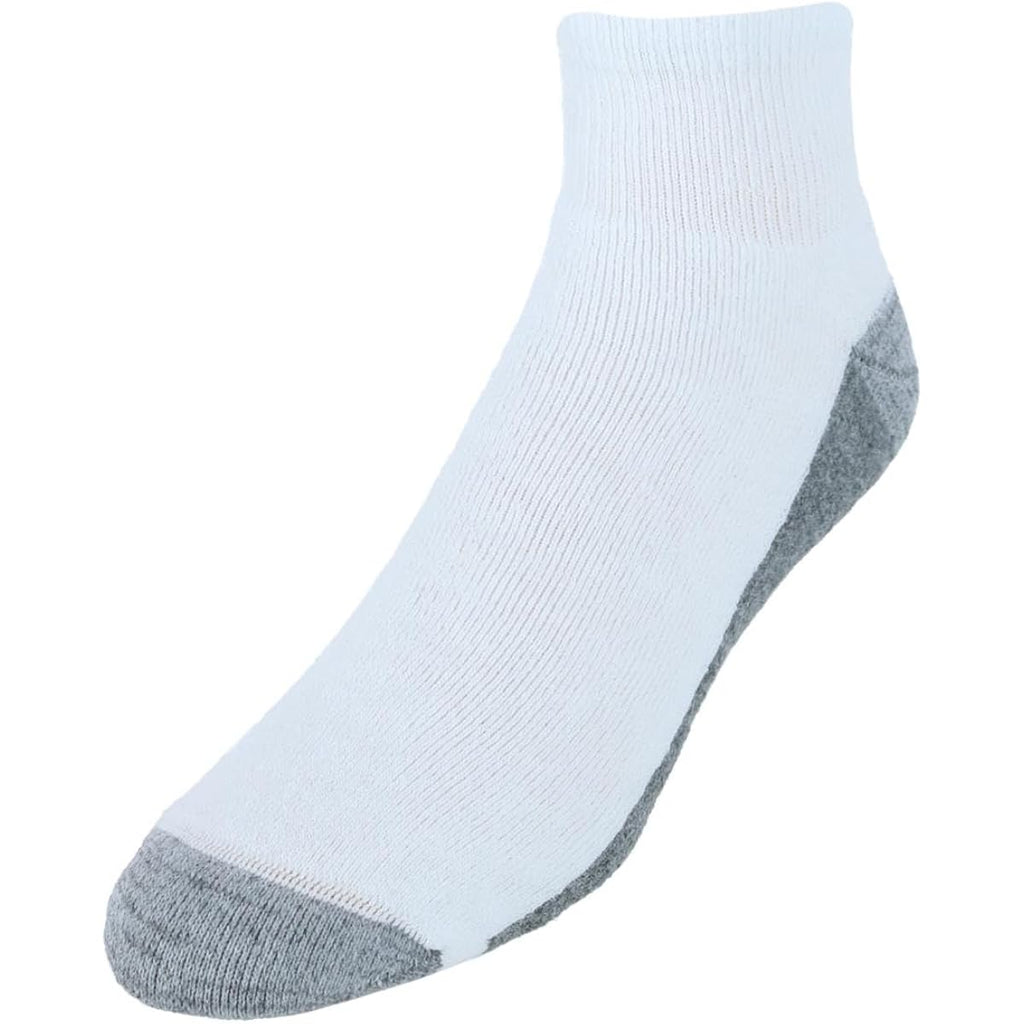Hanes Men'S Max Cushioned Ankle Socks (Multipacks)