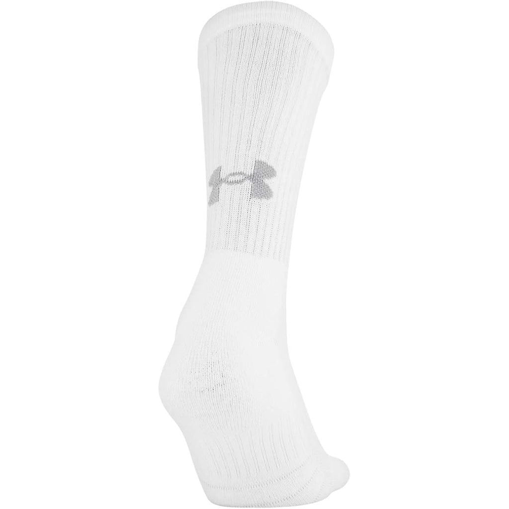 Under Armour Adult Training Cotton Crew Socks, Multipairs