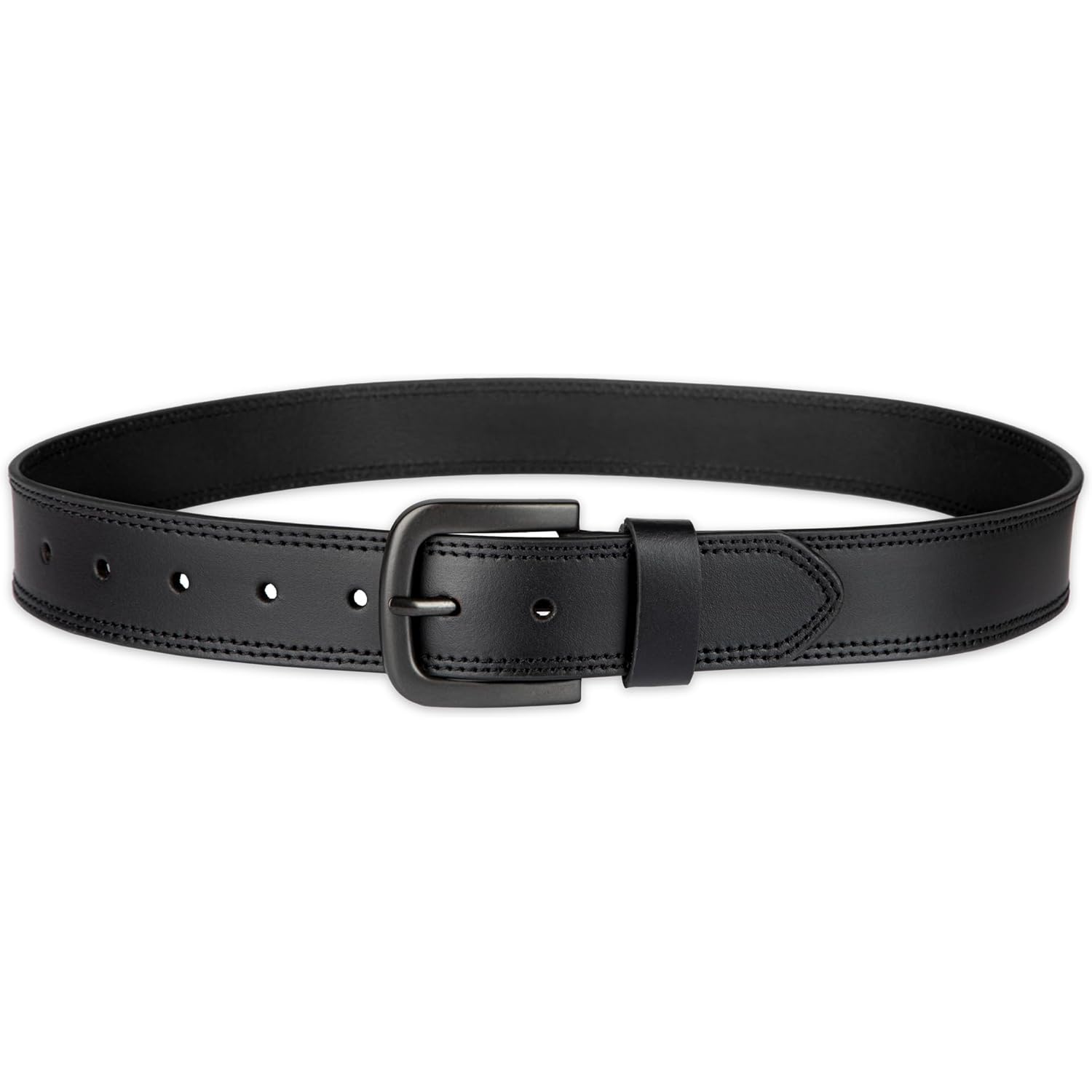 Dickies Mens Genuine Leather Belt – Durable Casual Style, Regular & Big And Tall Sizes