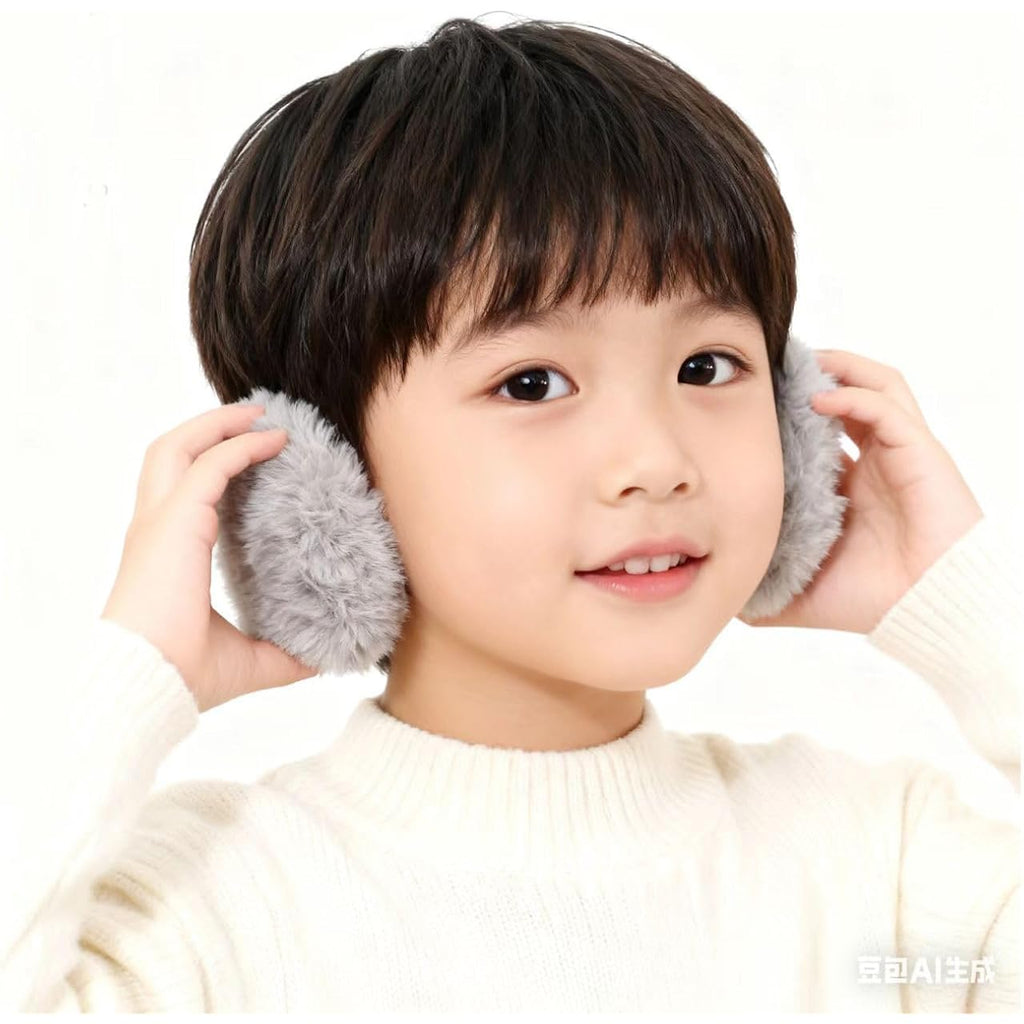 1 Pairs Bandless Ear Muffs For Winter, Plush Thick Winter Ear Covers, Ear Warmers For Women Men