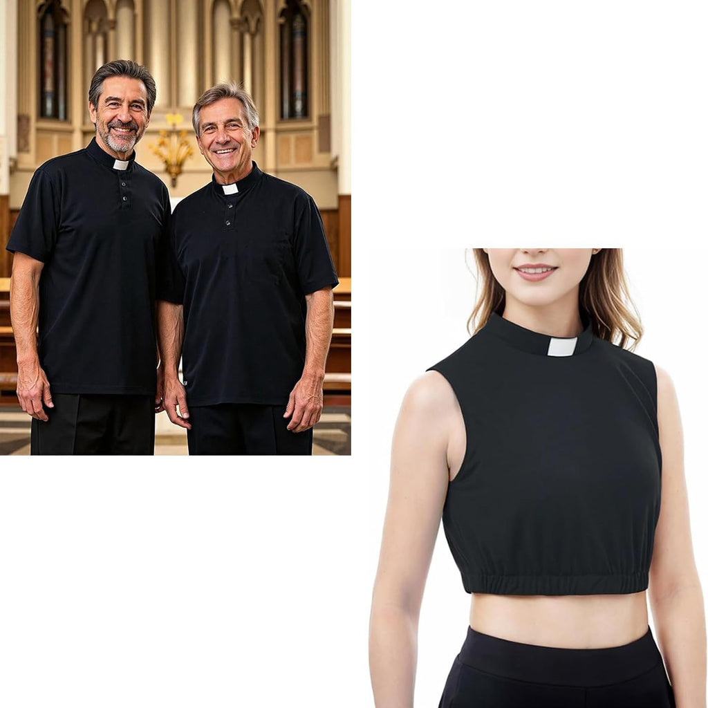 10 Pcs White Tab Collar For Shirt Men Women Dress Neck Liner Pad Insert Pad Protector