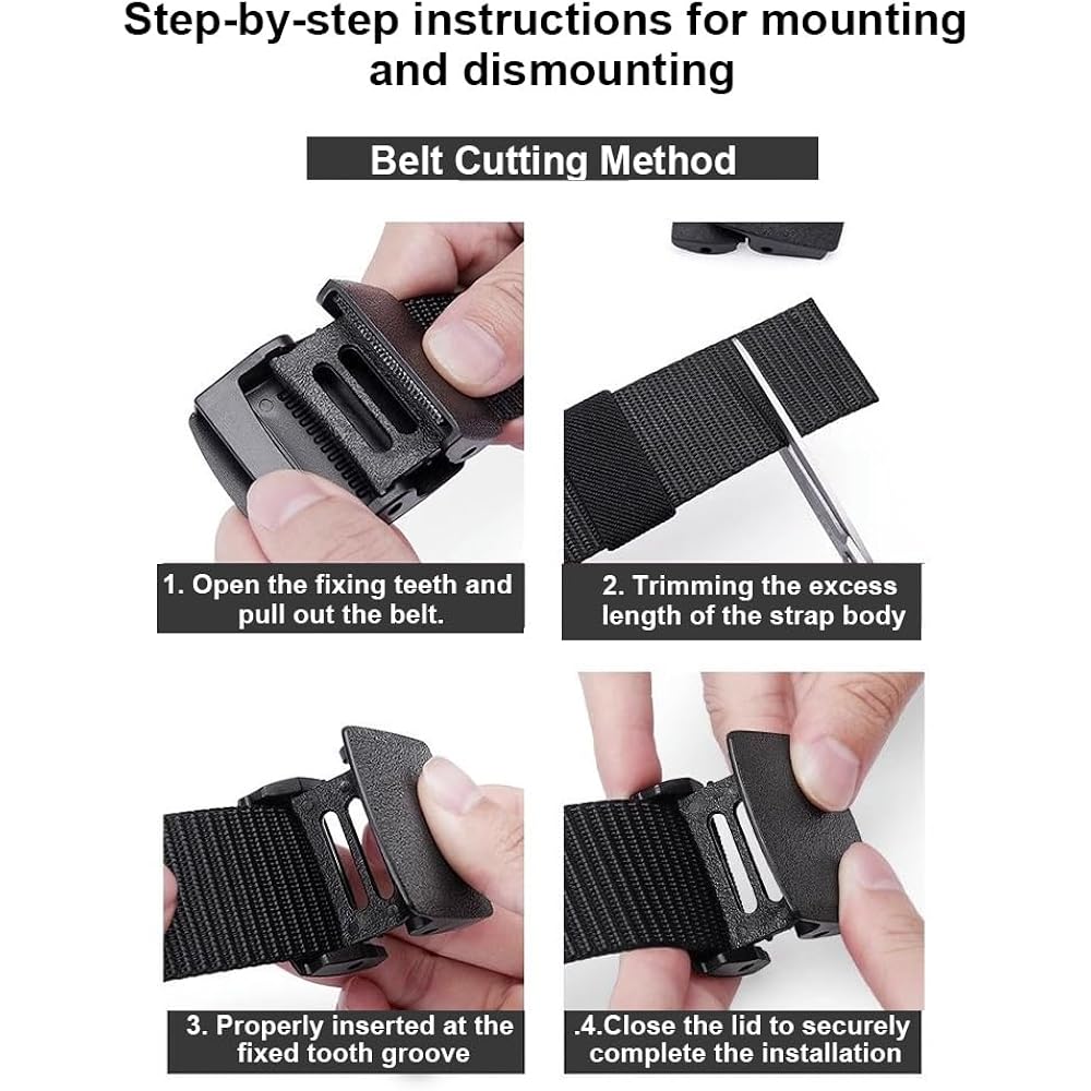 Men'S Nylon Casual Belt,Perfect For Students And Military Training, Multiple Colors Available