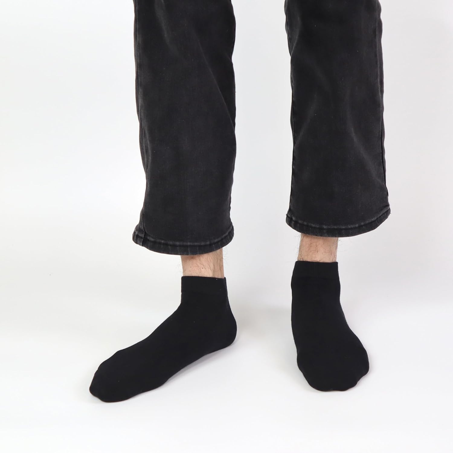 Serisimple Thin Viscose Bamboo Low Cut Ankle Socks Men Breathable Sock Comfort Cool Softy Lightweight Sock 5 Paris