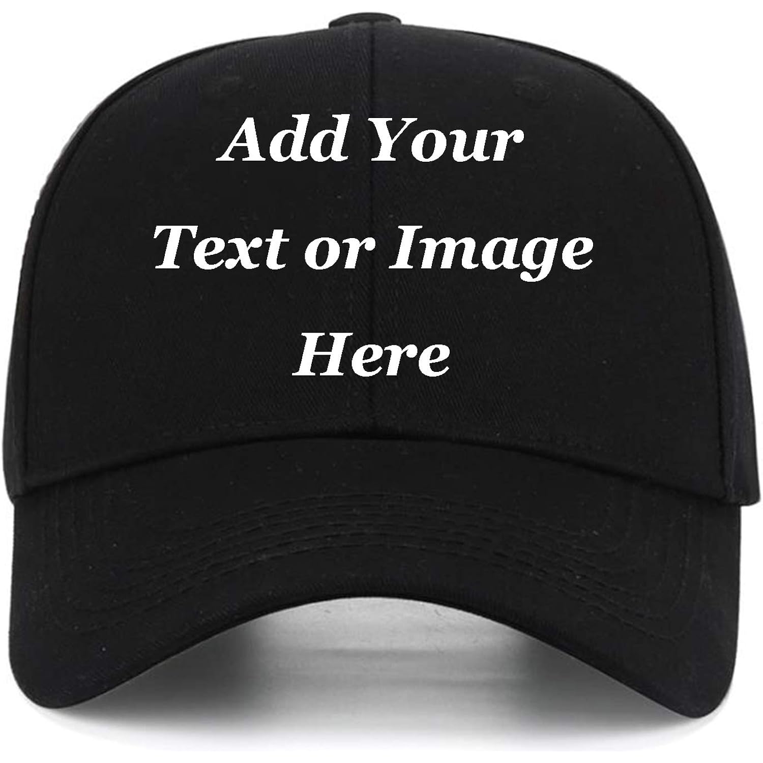 Custom Baseball Cap With Your Text For Men Women,Personalized Adjustable Trucker Caps Casual Sun Peak Hat For Gifts