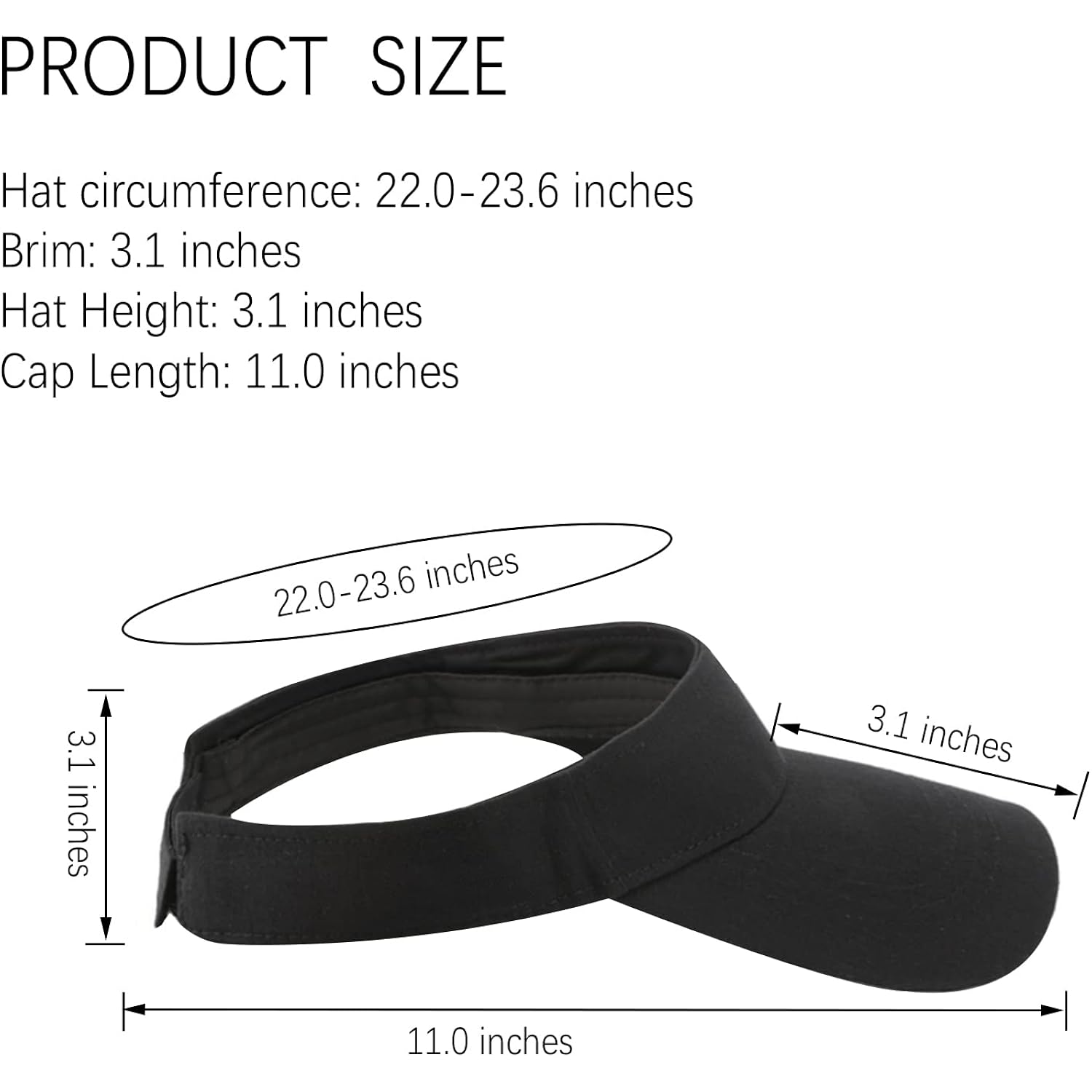 10 Pack Men Women Sun Visor Adjustable Uv Protection Blank Sun Visor Hats Caps For Beach Pool Golf Tennis Sports