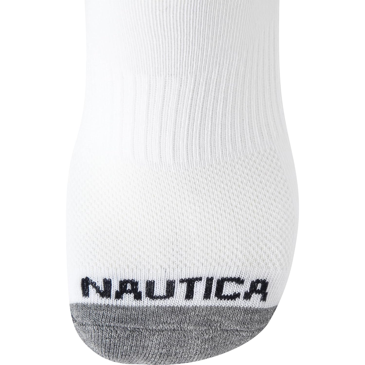 Nautica Mens Quarter Socks - 8 Pack Soft Cushioned Athletic Stretch Performance High Quarter Cut Ankle Socks For Men