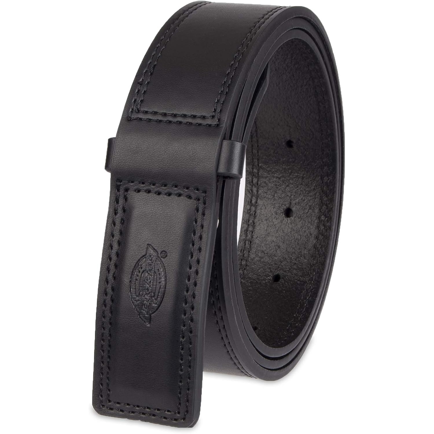 Dickies Men'S Leather Mechanic No-Scratch Work Belt - Buckleless, Snap-On Belt