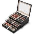 10/30 Slots Sunglass Organizer For Multiple Pairs Of Eyeglass See-Through Display Case Storage Box For Women Men