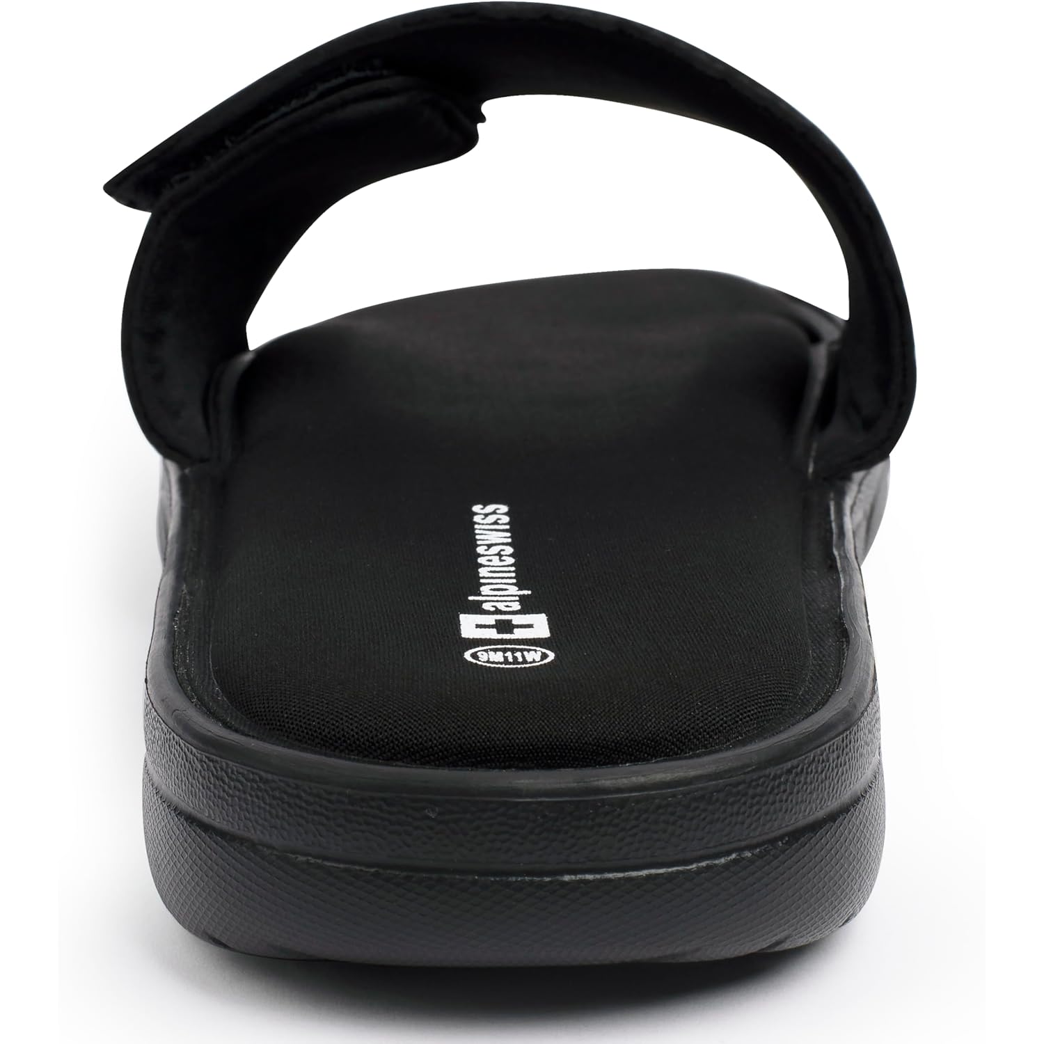 Alpine Swiss Gabe Men'S Cloud Slide Sandals | Ultra-Comfortable Shock-Absorbing Foam Insole With Arch Support | Adjustable Strap Waterproof Anti-Slip Traction | Great For Recovery Gym Shoes