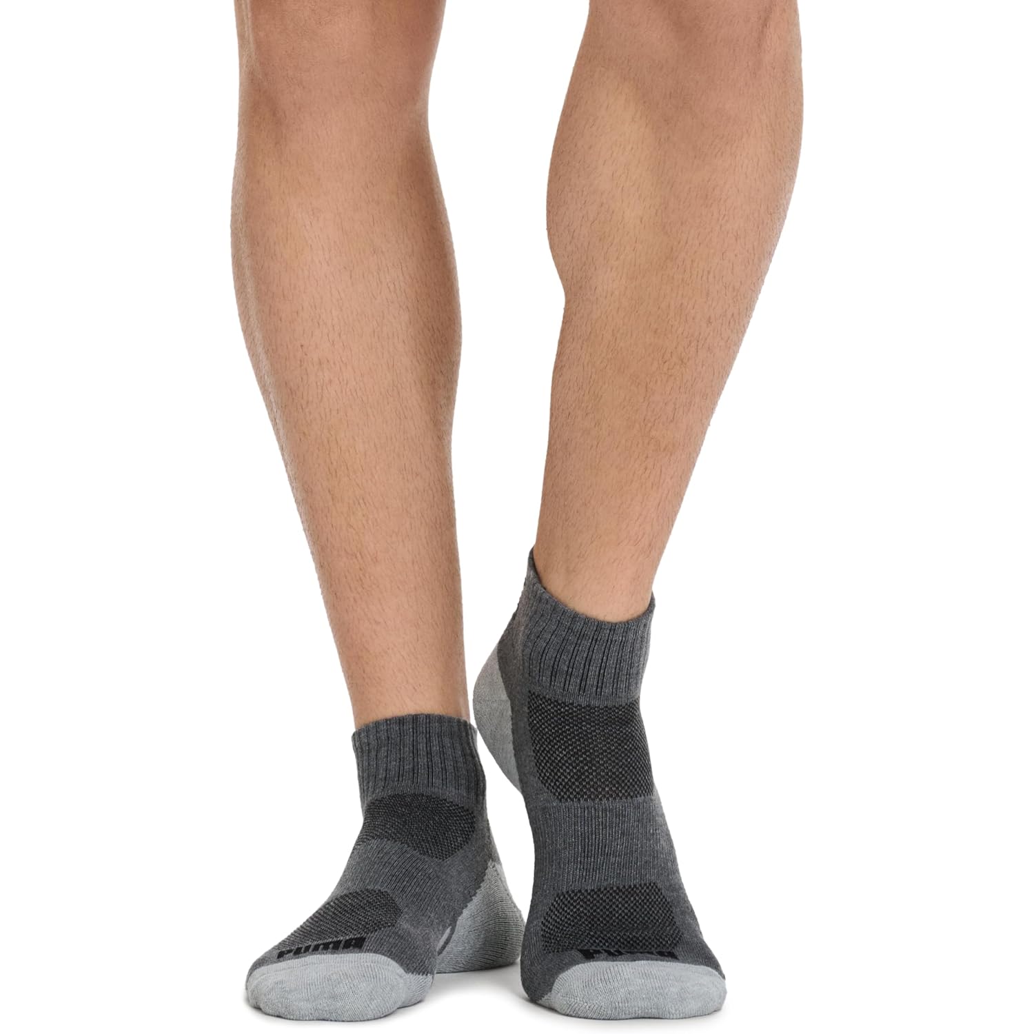 Puma Men'S 6 Pack Quarter Crew Socks