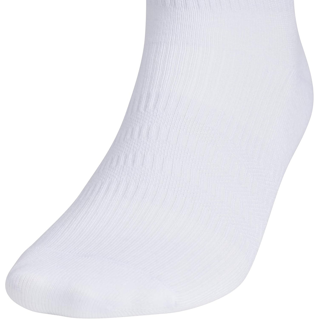 Adidas Men'S Superlite Quarter Socks 6-Pack, Durable, Lightweight, Athletic Breathable With Compression Arch Support