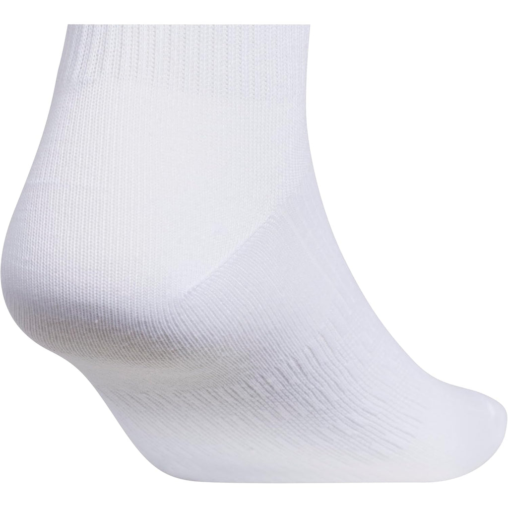 Adidas Men'S Superlite Quarter Socks 6-Pack, Durable, Lightweight, Athletic Breathable With Compression Arch Support