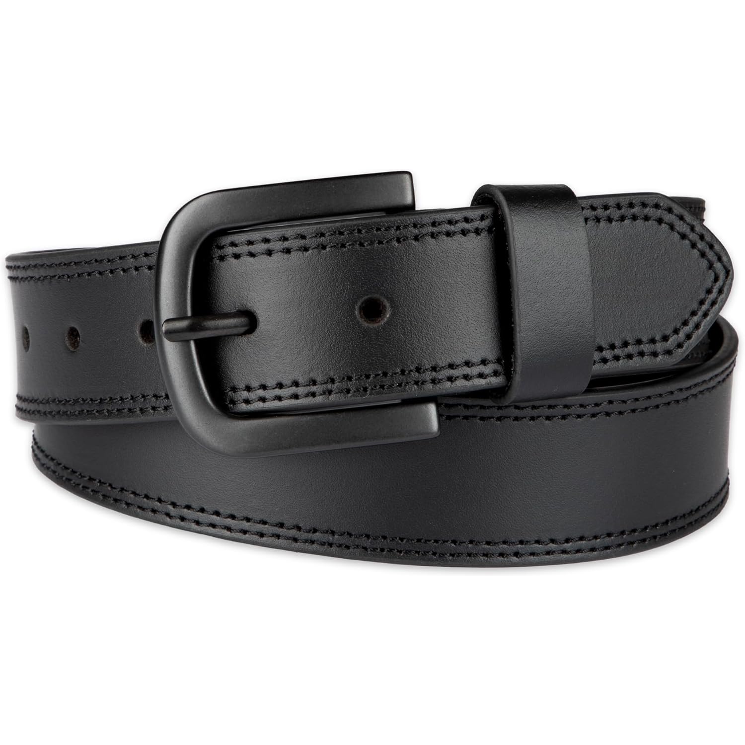 Dickies Mens Genuine Leather Belt – Durable Casual Style, Regular & Big And Tall Sizes