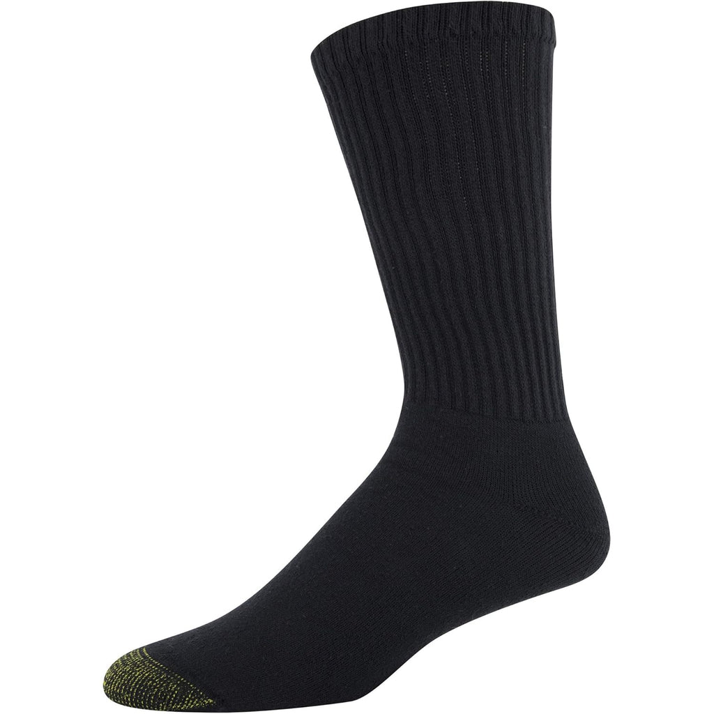 Goldtoe Men'S 656S Cotton Crew Athletic Socks (Multipack)