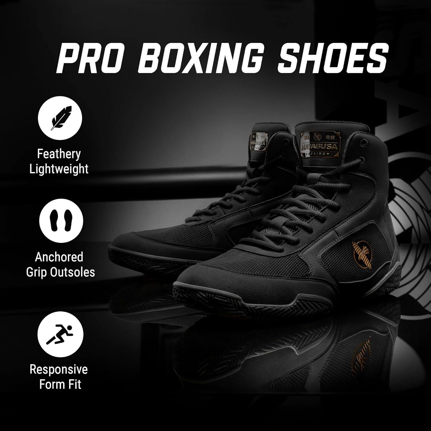 Hayabusa Pro Boxing Shoes For Men & Women