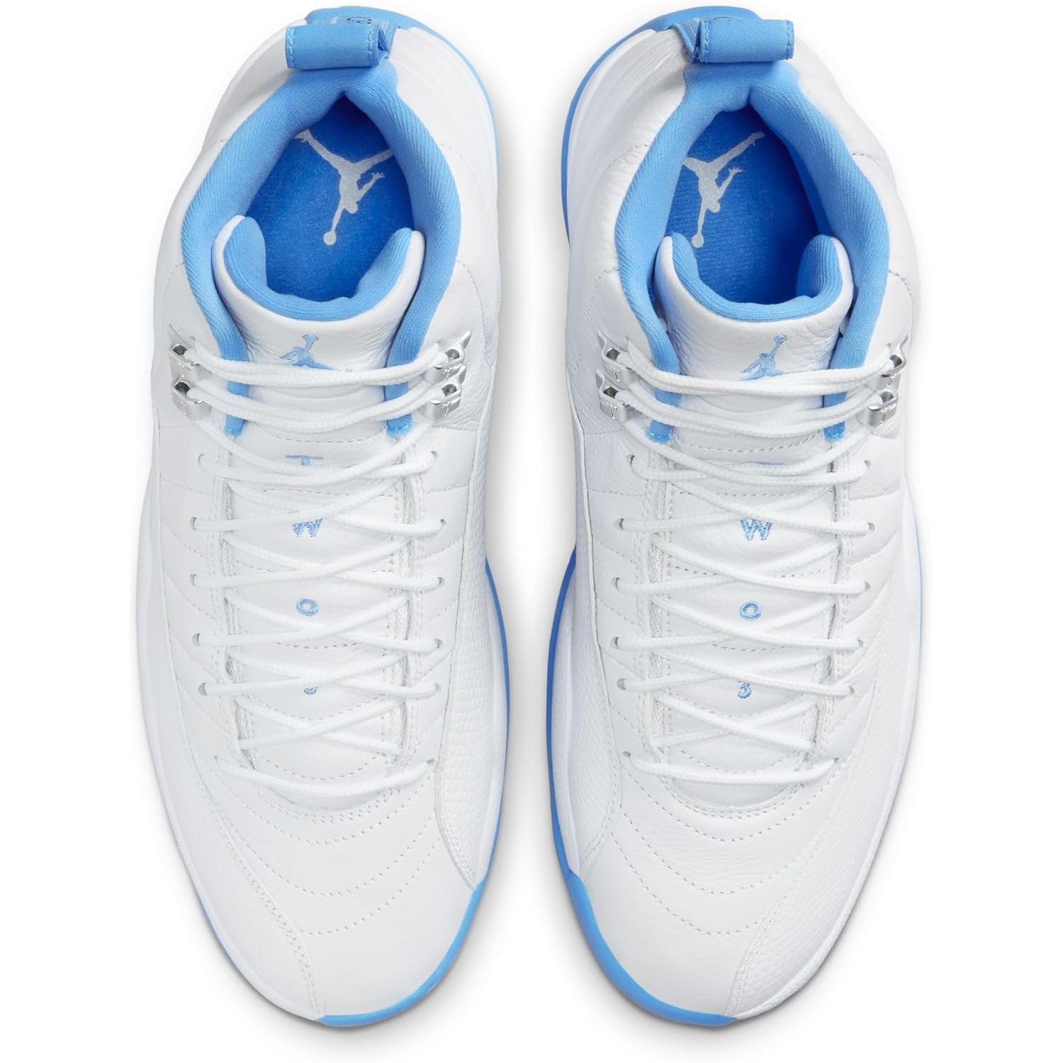 Jordan Air Jordan 12 Retro White And University Blue
