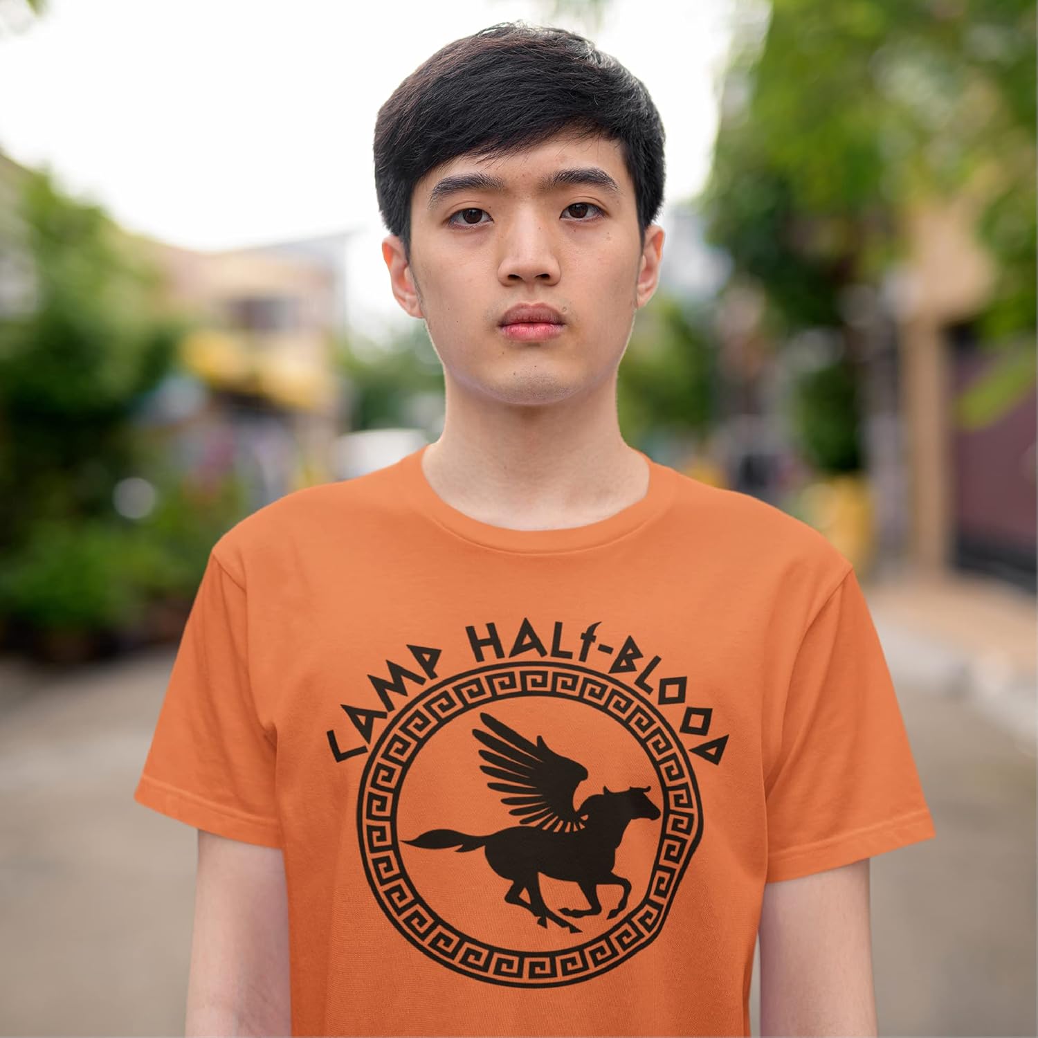 Youth Size Orange Camp Half Blood T-Shirt