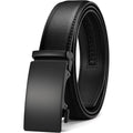 Chaoren Mens Belt - Mens Ratchet Belt Leather 1 3/8" For Dress Pant - Micro Adjustable Belt Fit Everywhere
