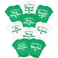 Funny St Patricks Day Shirt Most Likely To St Patricks Shirt 40 Qoutes Women And Men Saint Patricks Day Tshirts Matching Family Tshirts Custom Text St Patty'S Day Womens Tees Multicolor