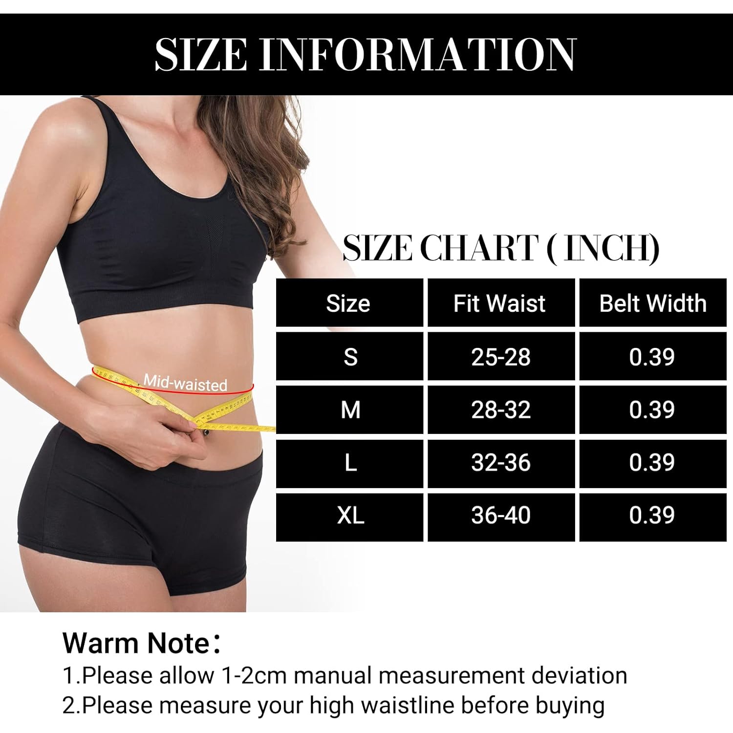 Grace Karin Slim Gold Elastic Waist Belt For Women