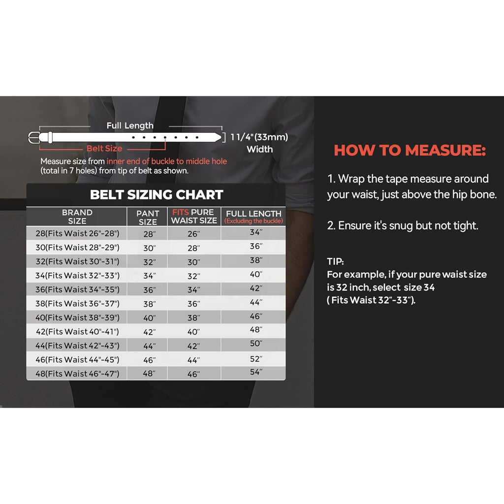 Milorde Men'S Genuine Leather Dress Belt, Handmade, 100% Cow Leather, Fashion & Classic Designs For Work Business And Casual