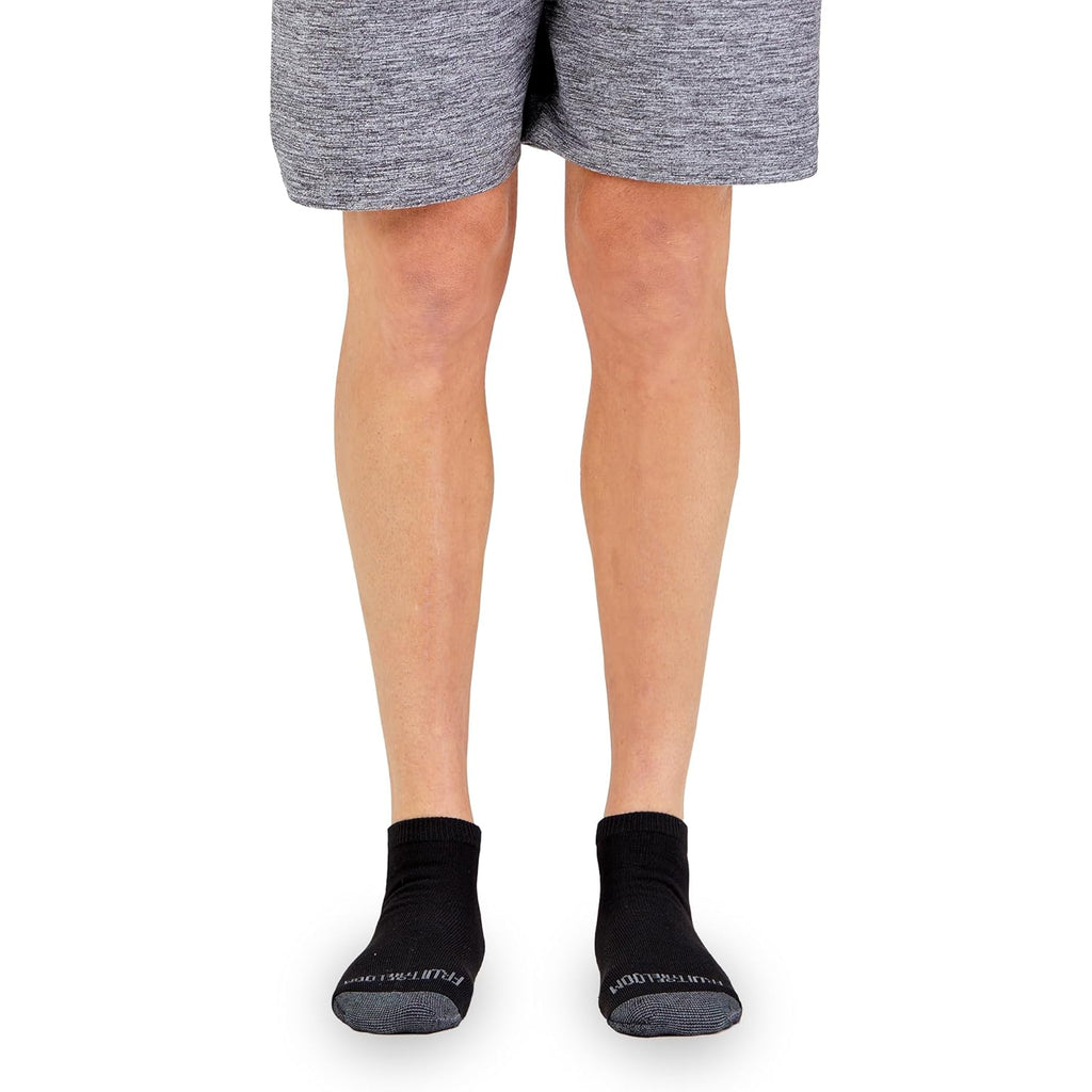 Fruit Of The Loom Mens Dual Defense Ankle Socks (12 Pack)