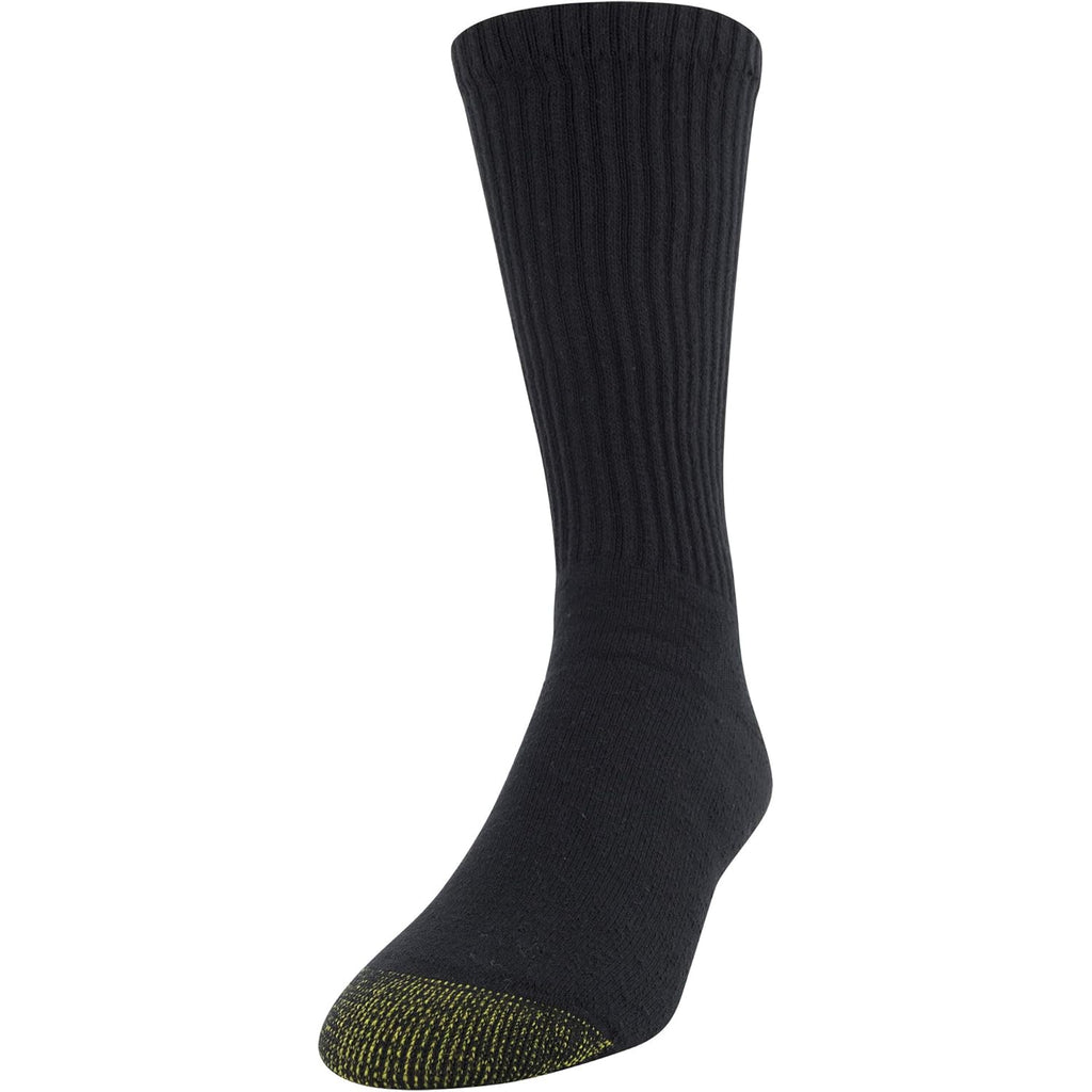 Goldtoe Men'S 656S Cotton Crew Athletic Socks (Multipack)