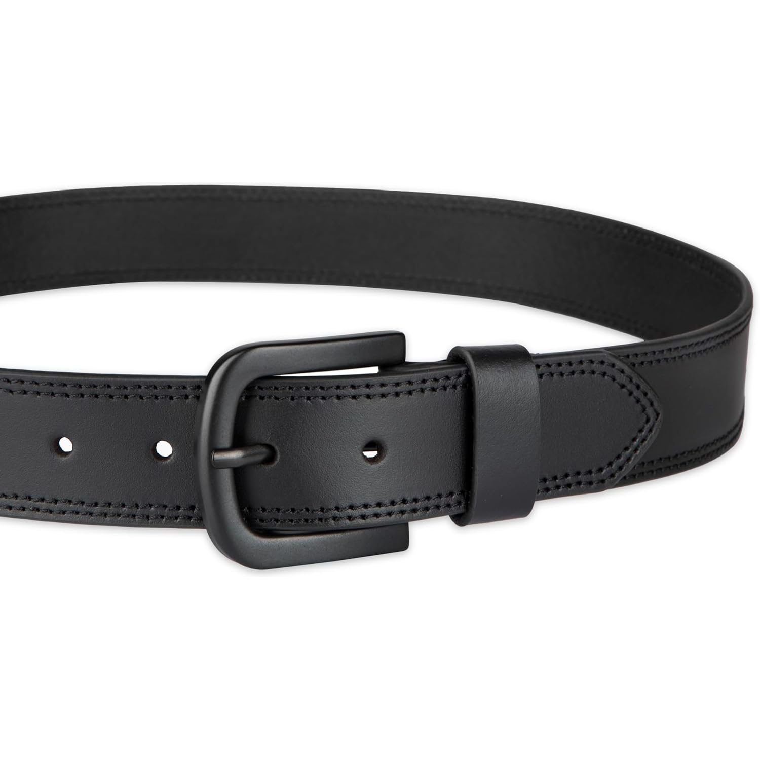 Dickies Mens Genuine Leather Belt – Durable Casual Style, Regular & Big And Tall Sizes