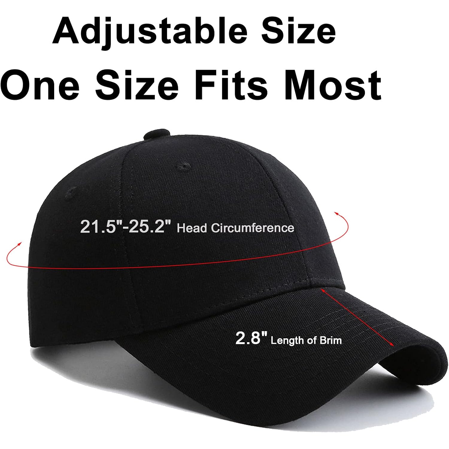 Pffy 2 Packs Baseball Cap Golf Dad Hat For Men And Women