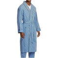 Nautica Mens Long Sleeve Lightweight Cotton Woven Robe