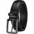 Chaoren Mens Belt Leather - 1 3/8" Dress Belts For Men - Considerate Gift For Work Business Casual Jeans