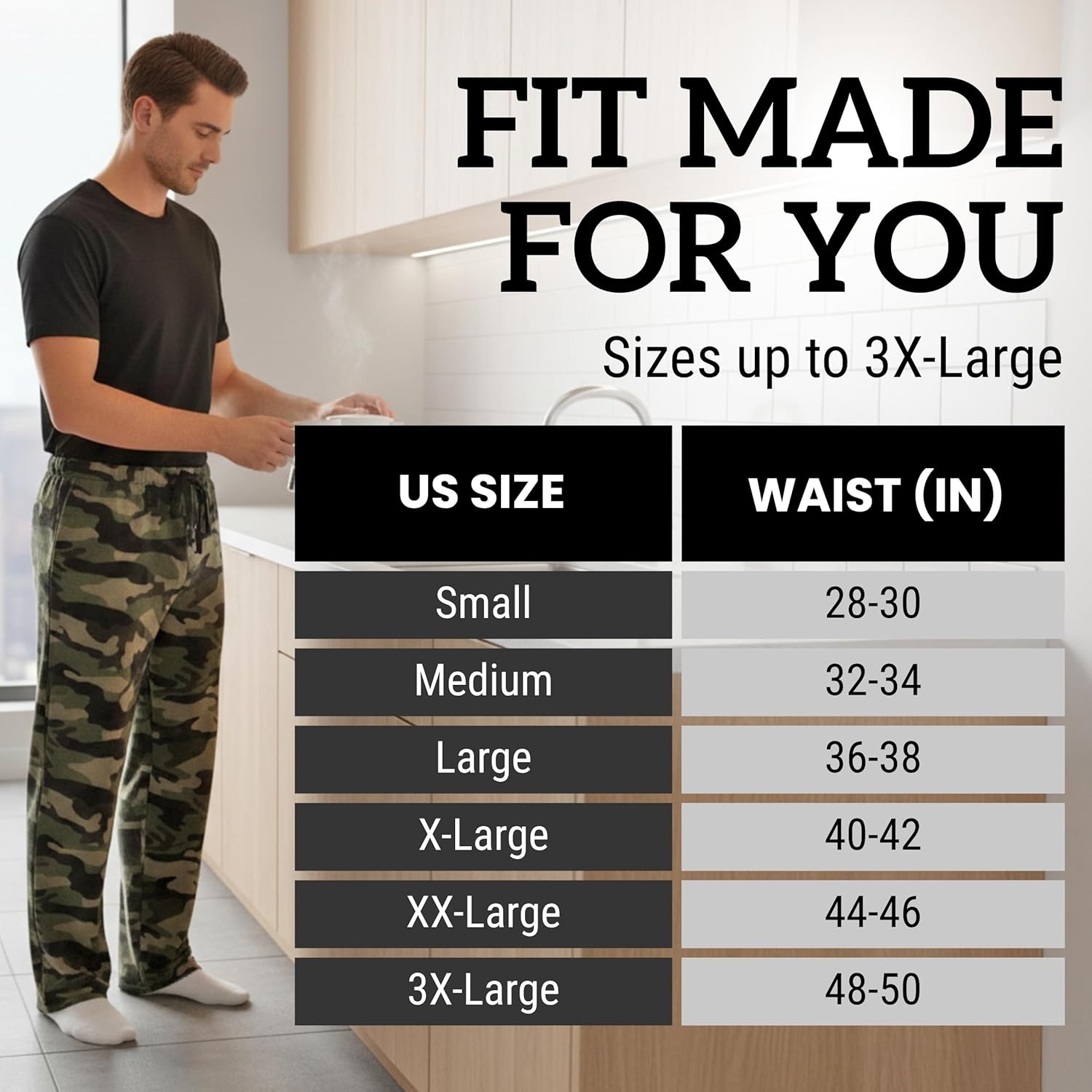 #Followme Microfleece Men’S Pajama Pant Prints