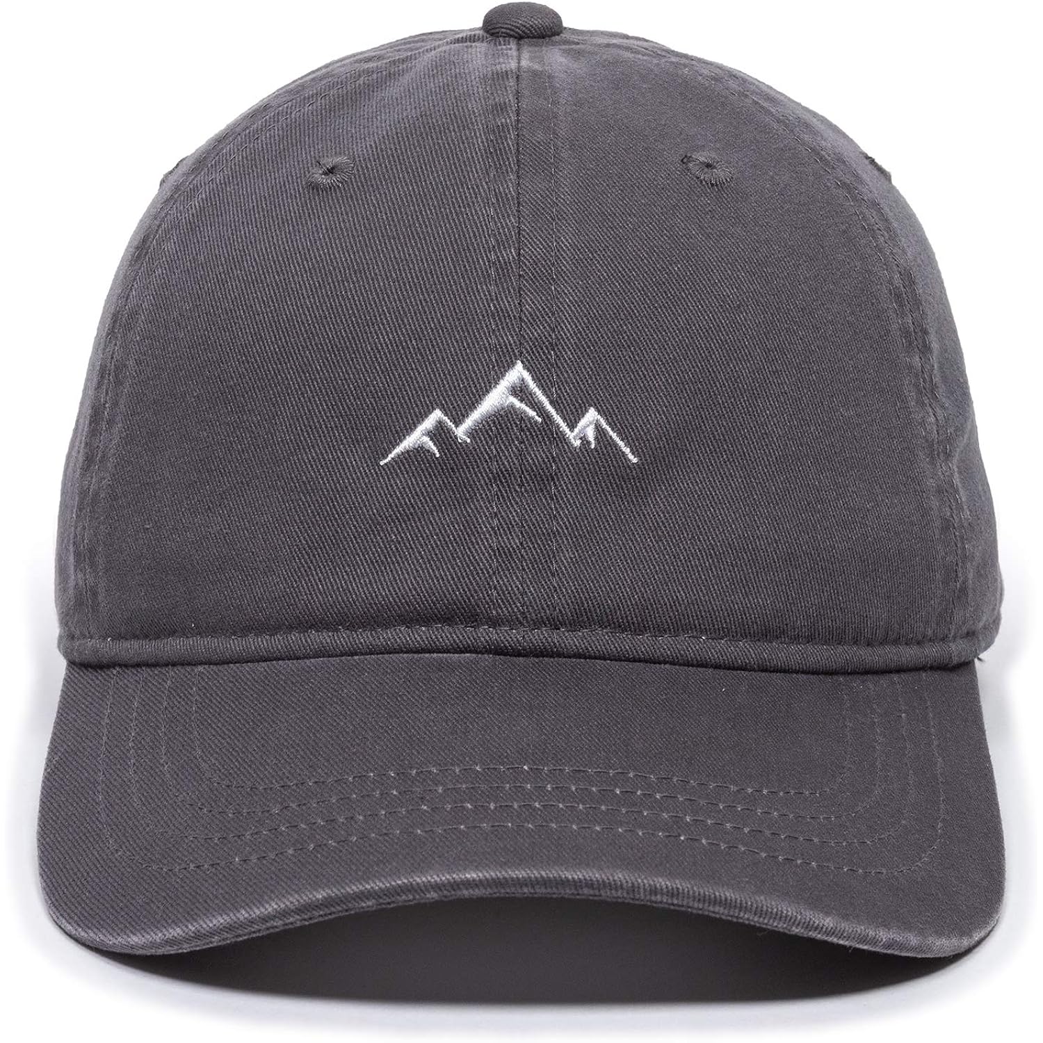 Outdoor Cap -Adult Mountain Dad Hat-Unstructured Soft Cotton
