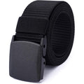 Mile High Life Nylon Web Belt Outdoor Military Belt With Tsa Safe Plastic Buckle Belt