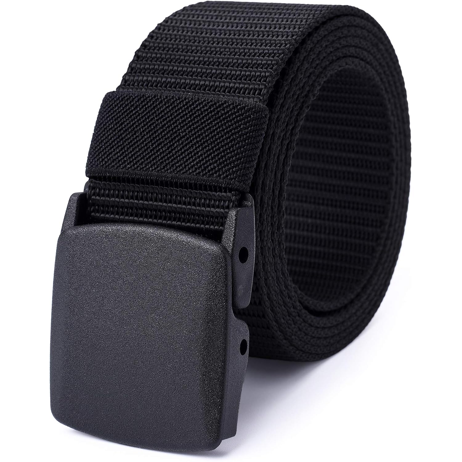 Mile High Life Nylon Web Belt Outdoor Military Belt With Tsa Safe Plastic Buckle Belt