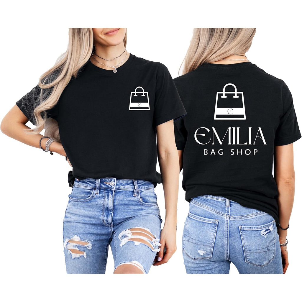 Custom Logo T-Shirt Design Your Own Shirt Personalized Team Tee Printed T Shirts With Photo Text Picture For Women And Men