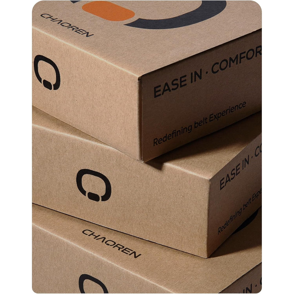 Chaoren Leather Ratchet Belt Men 2 Pack - Customizable Fit, Effortless Style (35Mm)