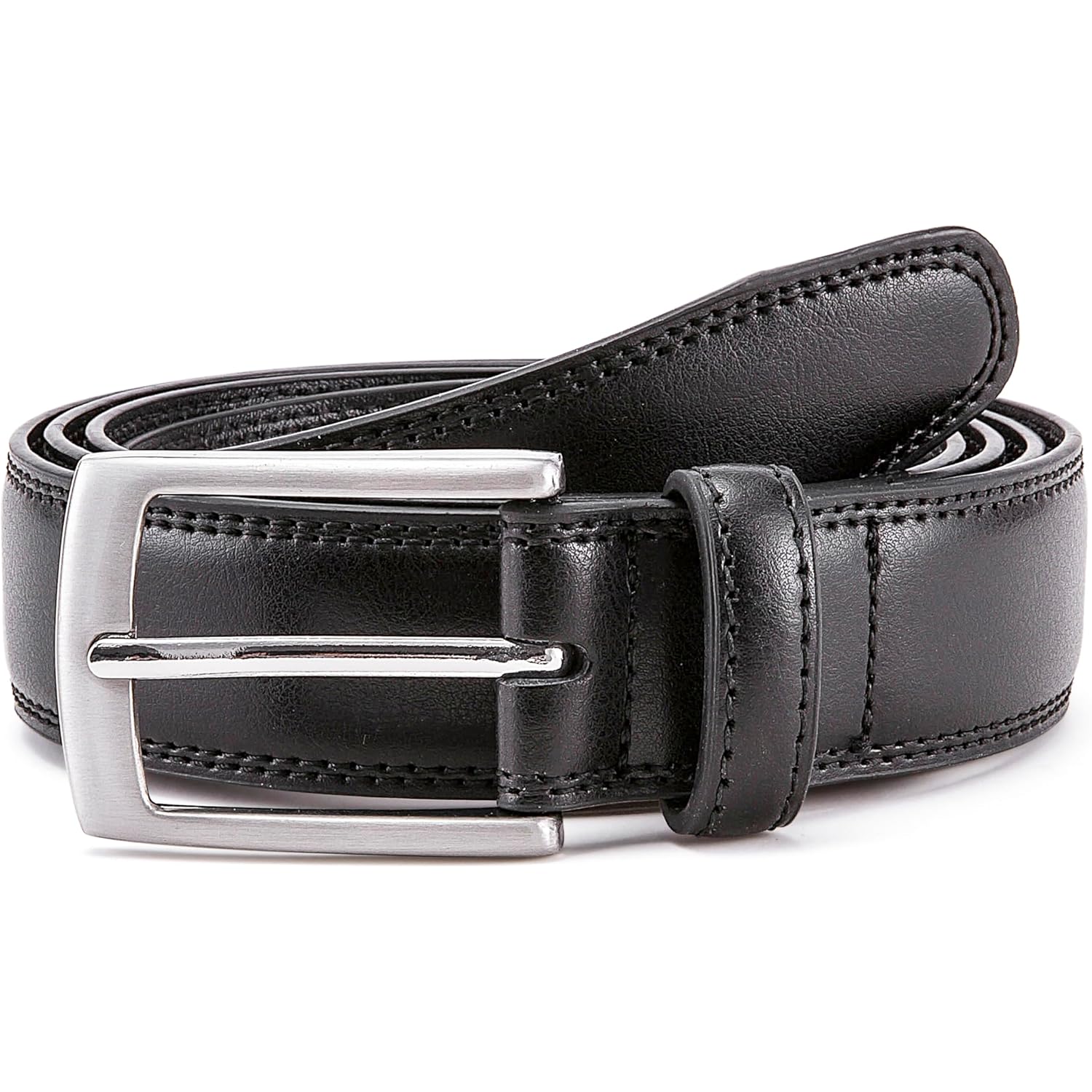 Milorde Men'S Genuine Leather Dress Belt, Handmade, 100% Cow Leather, Fashion & Classic Designs For Work Business And Casual