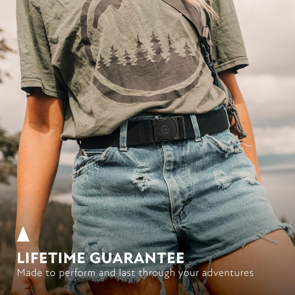 Arcade The Original Unisex Adventure Belt, Heavy Duty Elastic Webbing, Non-Metal Travel Friendly Buckle