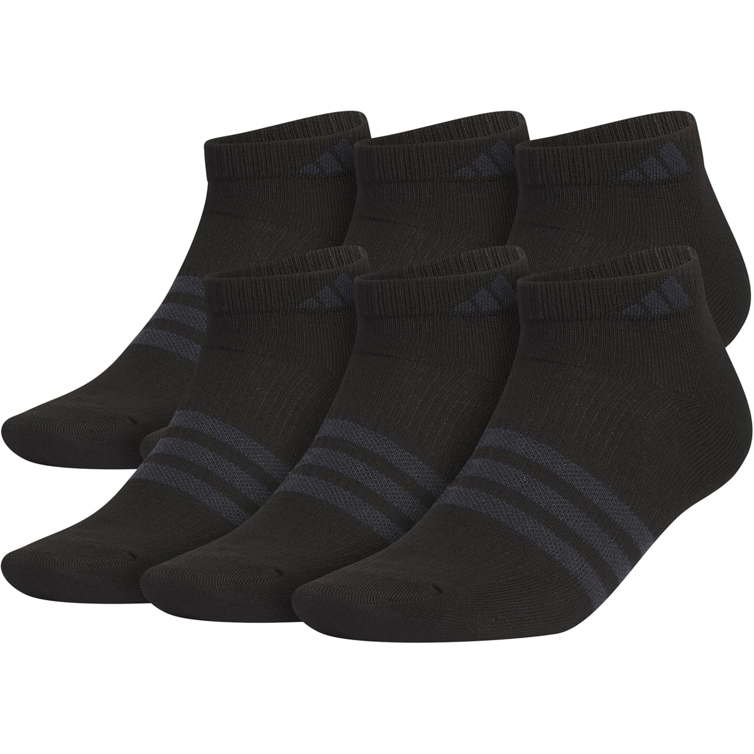 Superlite 3.0 Low Cut Socks Lightweight Breathable With Targeted Padding And Arch Compression (6-Pair)