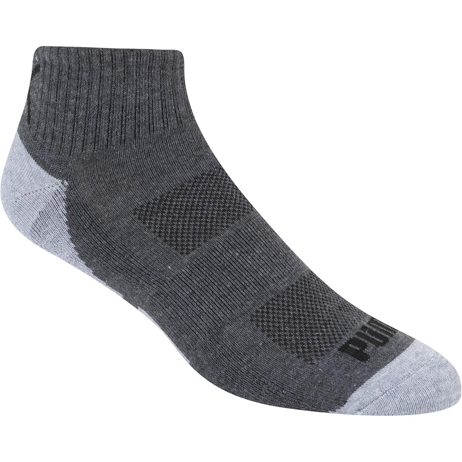 Puma Men'S 6 Pack Quarter Crew Socks