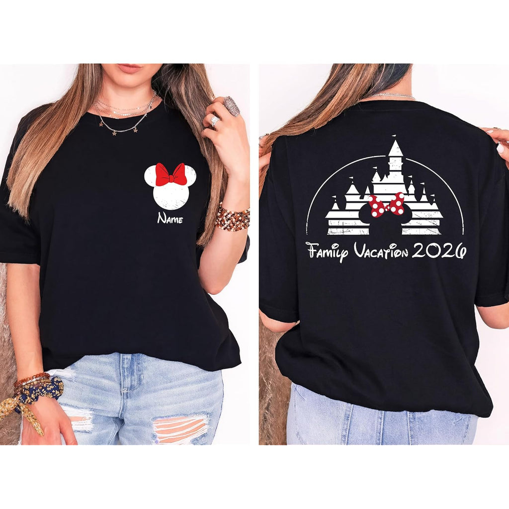 Family Matching Vacation T-Shirts, Making Magical Memories Together Design, Theme Park Trip Outfits