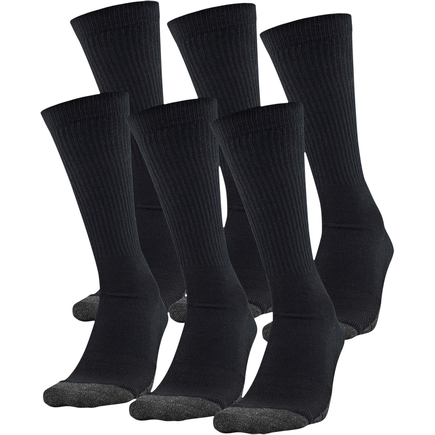 Under Armour Adult Performance Tech Crew Socks (3 And 6 Pack)