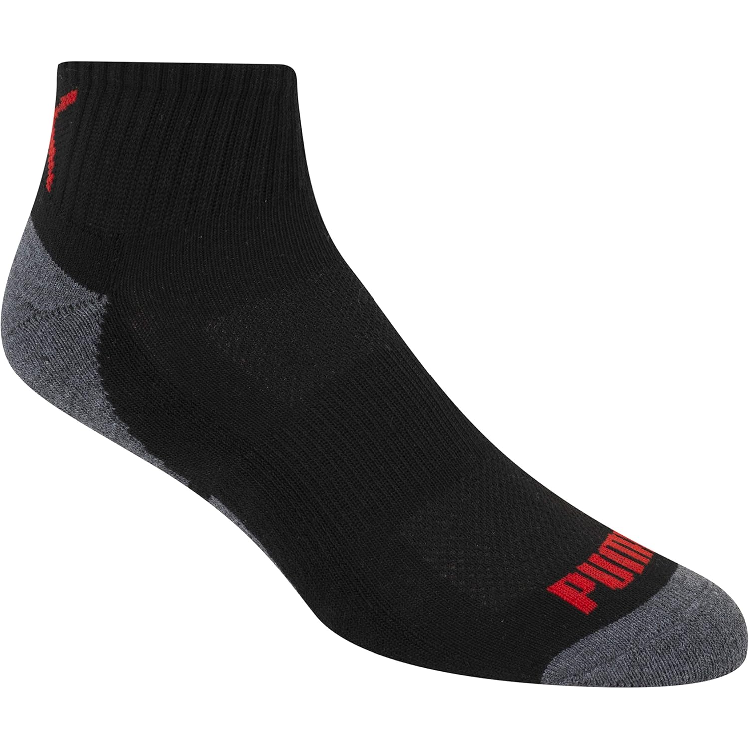 Puma Men'S 6 Pack Quarter Crew Socks