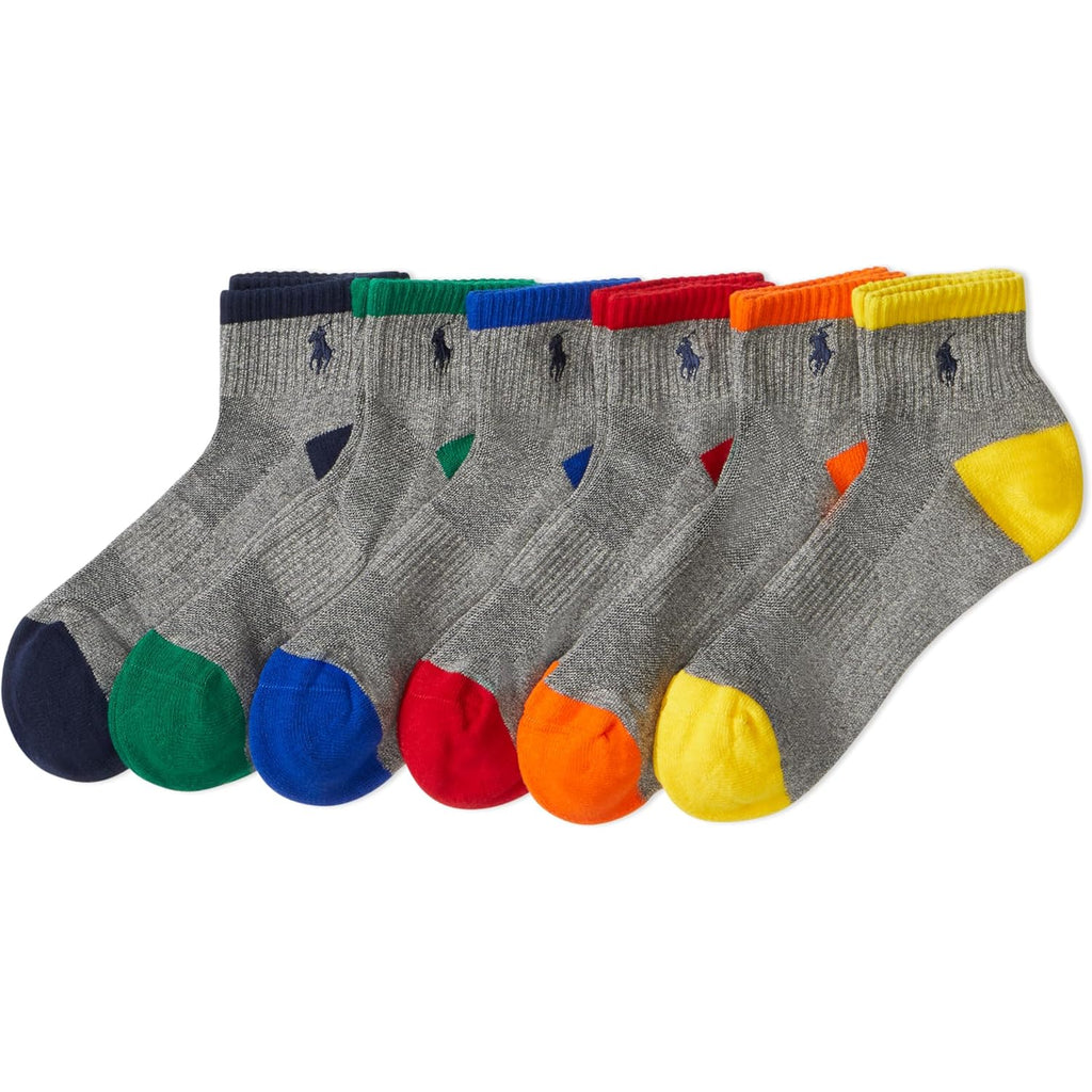 Polo Ralph Lauren Men'S Performance Cotton Quarter Socks